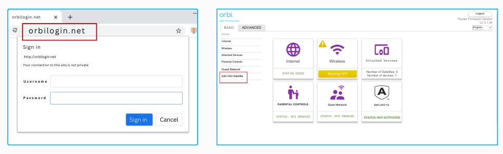 Configuring-Orbi-Satellite