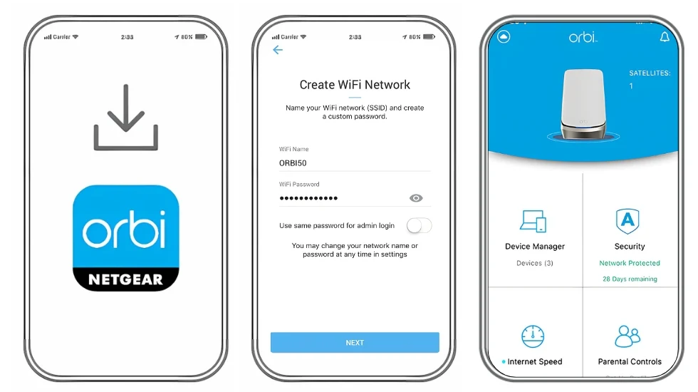 Install-Orbi-App